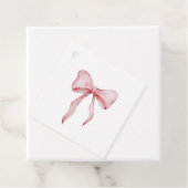Rosa Ribbon Charm Geschenkanhänger (Beispiel)