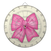 Rosa Ribbon Dartscheibe (vorne)