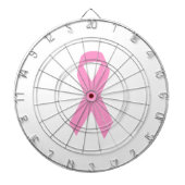 Rosa Ribbon Dartscheibe (vorne)