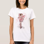 Rosa Ribbon Fairy T - Shirt (Vorderseite)