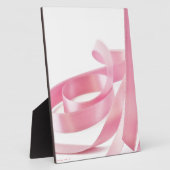 Rosa Ribbon Fotoplatte (Seite)