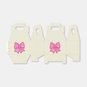 Rosa Ribbon Geschenkschachtel (Ungefaltet)