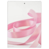 Rosa Ribbon Klemmbrett (Rückseite)