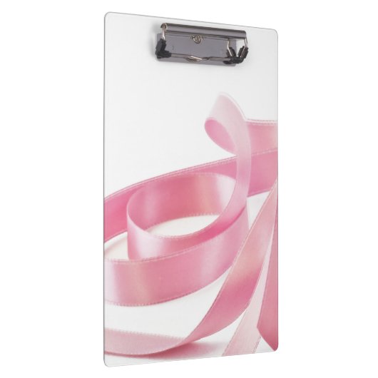 Rosa Ribbon Klemmbrett (Rechts)