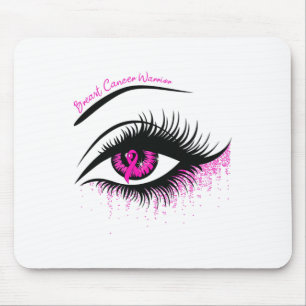 Rosa Ribbon Krieger Brustkrebs-Bewusstsein Monat Mousepad