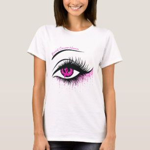 Rosa Ribbon Krieger Brustkrebs-Bewusstsein Monat T-Shirt