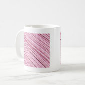 Rosa Ribbon Macro Kaffeetasse (Vorderseite Links)