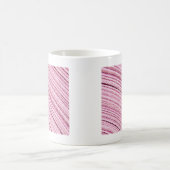 Rosa Ribbon Macro Kaffeetasse (Mittel)