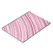 Rosa Ribbon Macro Notizblock (Linke Seite)