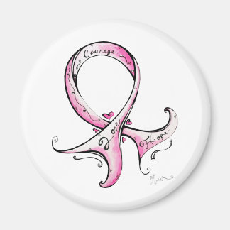 Rosa Ribbon Magnet