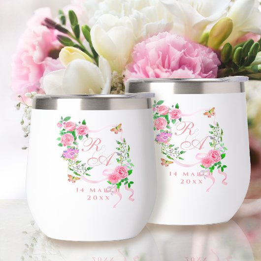 Rosa Ribbon Monogram