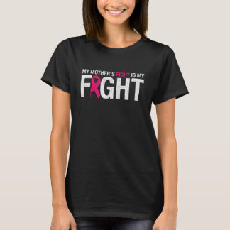 Rosa Ribbon Oktober Monat Meine Mutter ist mein Ka T-Shirt