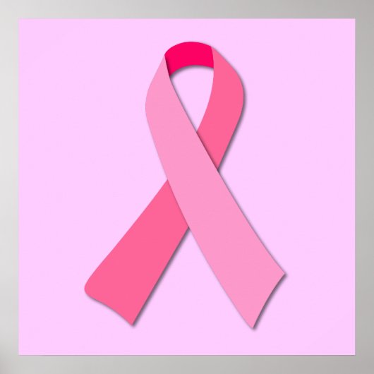 Rosa Ribbon Poster (Vorne)