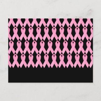 Rosa Ribbon Postkarte