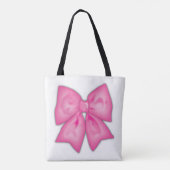 Rosa Ribbon Tasche (Rückseite)