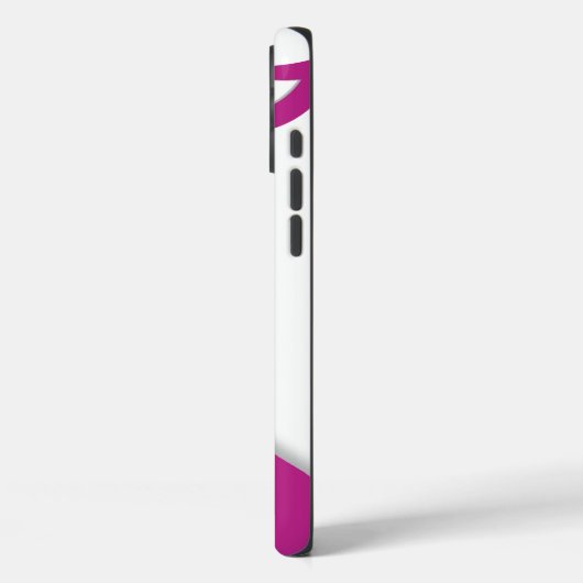 Rosa Ribbons Brustkrebs Case-Mate iPhone Hülle (Rückseite / Links)