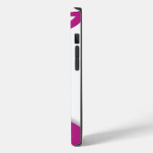 Rosa Ribbons Brustkrebs Case-Mate iPhone Hülle (Rückseite / Links)