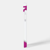 Rosa Ribbons Brustkrebs Case-Mate iPhone Hülle (Rückseite / Links)