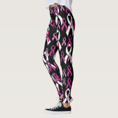 Rosa Ribbons.. Brustkrebs Leggings (Links)