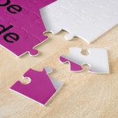 Rosa Ribbons Brustkrebs Puzzle (Seite)