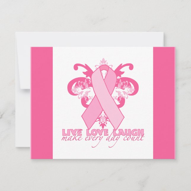 Rosa Ribbons jeden Tag (Vorderseite)