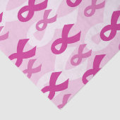 Rosa Ribbons/Licht...Brustkrebs Seidenpapier (Ausschnitt)