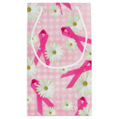 Rosa Ribbons und Milchprodukte Kleine Geschenktüte (Rückseite)