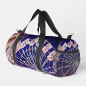 Rosa Riesenrad Duffle Bag (Rechte Ecke)