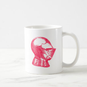 Rosa Ritter-mittelalterliche Kaffeetasse