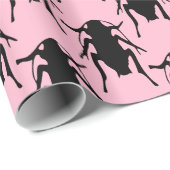 Rosa Roaches Geschenkpapier (Rolleneckpunkt)