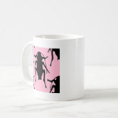 Rosa Roaches Kaffeetasse (Vorderseite Links)