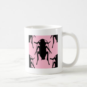 Rosa Roaches Kaffeetasse