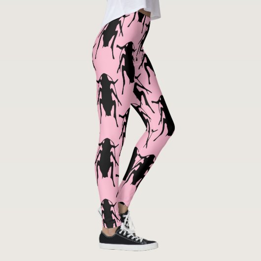 Rosa Roaches Leggings (Rechts)