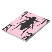 Rosa Roaches Notizblock (Rotiert)