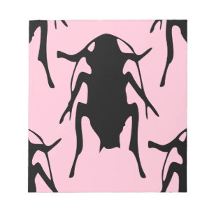 Rosa Roaches Notizblock
