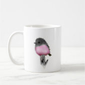 Rosa Robin Bird-Tasse Kaffeetasse (Links)