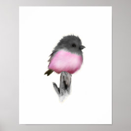 Rosa Robin Poster Print