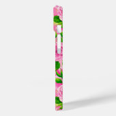 Rosa Robin und Rose Case-Mate iPhone Hülle (Rückseite / Links)