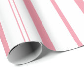Rosa Rohre Geschenkpapier (Rolleneckpunkt)