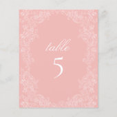 Rosa Rokoko Botanischer Kranz (Rückseite)