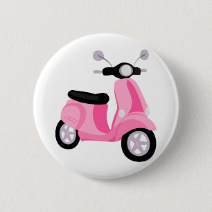 Rosa Roller Button