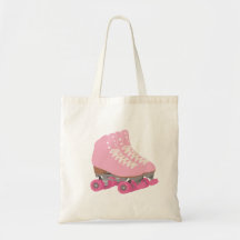 Rosa Rollerskates Tote Tag