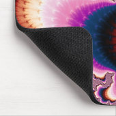 Rosa Roots - Fraktal Mousepad (Ecke)