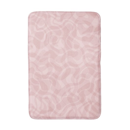 Rosa Rosa Badematte (Vorderseite Vertikal)