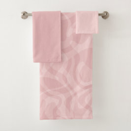 Rosa Rosa Badhandtuch Set