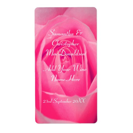 Rosa Rosa Blume Blumenwein (Vorne)