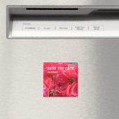 Rosa Rosa-Blume-Magnet Magnet (In Situ (Geschirrspüler))