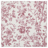 Rosa-Rosa-Blumen-Toile-Muster Stoff (Muster)