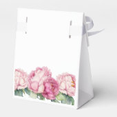 Rosa Rosa Blüten Rosa Rosen Geschenkschachtel (Rückseite)