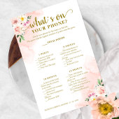 Rosa Rosa Blütengoldfarben Was auf Ihrem Telefon i Flyer